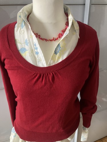 Neu pullover warmes rot m - neu-,